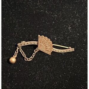 Victorian Gold Filled Fan Pin